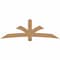 Ekena Millwork Davenport Timber Gable Bracket, Western Red Cedar, 84"W x 28"H x 3 1/2"D x 5 1/2"F, 8/12 Pitch GBW084X28X0406DAV00SWR - alternate 1